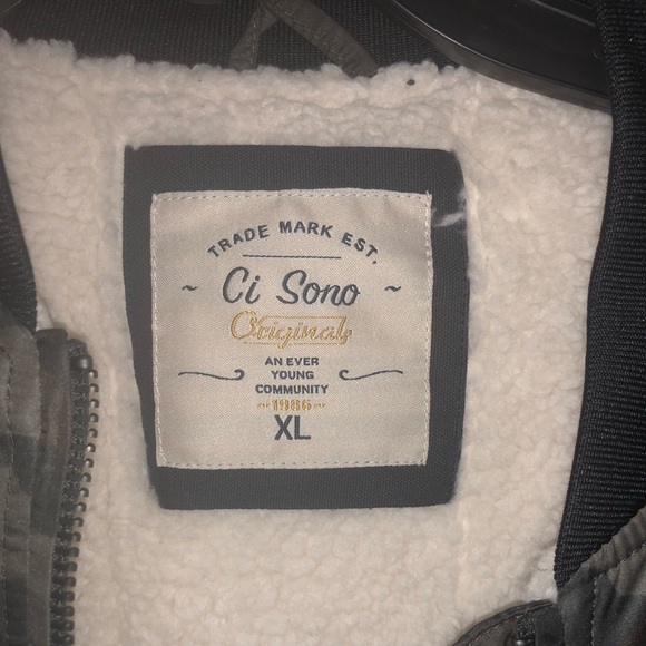 COPY - CI SONO ORIGINALS CAMOUFLAGE JACKET - Picture 2 of 2